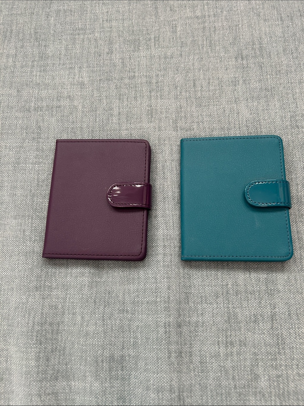 Crate&Barrel Purple and Teal Photo Folio Accessory Cases